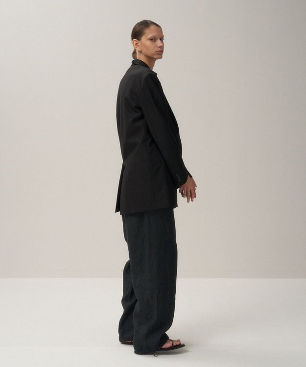 ATON WOOL CUPRA | テーラードジャケット BLACK