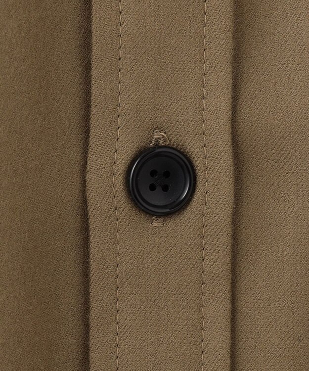 JOSEPH HOMME LIGHT COMFORT WOOL SHIRT キャメル系