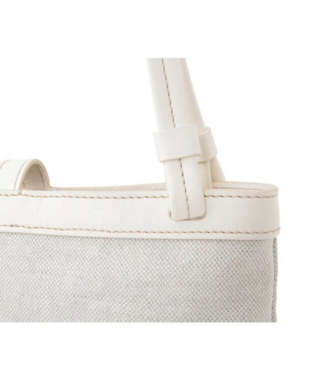 genten タペストリーカットワーク トートバッグ アイボリー