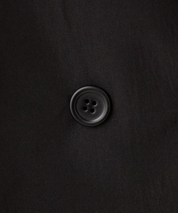 ICB 【接触冷感・UVケア・速乾・洗える】シルクエステルタフタ ブラウスジャケット ブラック系