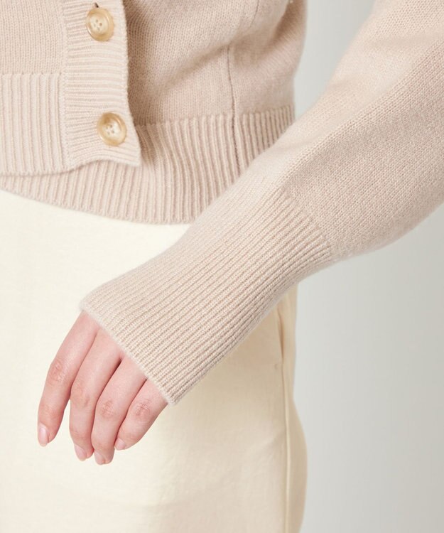 NAVE 【Nave】ウールカシミヤ カーディガン ベージュ系