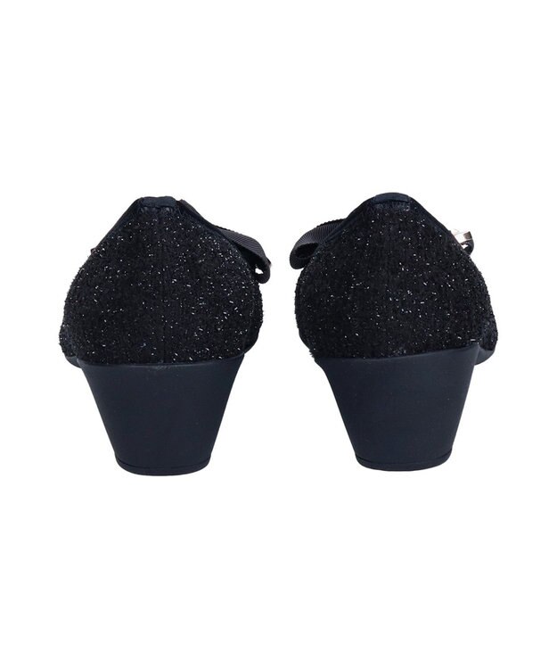 Bridget Birkin ＜3E＞【Bridget Birkin Walk】コーナーパーツリボンウォーキングパンプス ブラック雑材