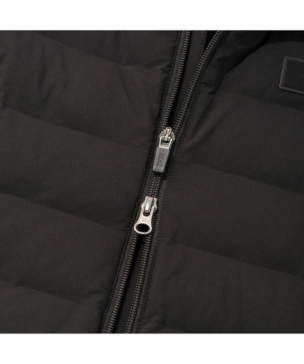 ZERO HALLIBURTON ハイブリッドパデットブルゾン 82755 撥水 保温 裏起毛 ゴルフ ZHG-W15a ブラック