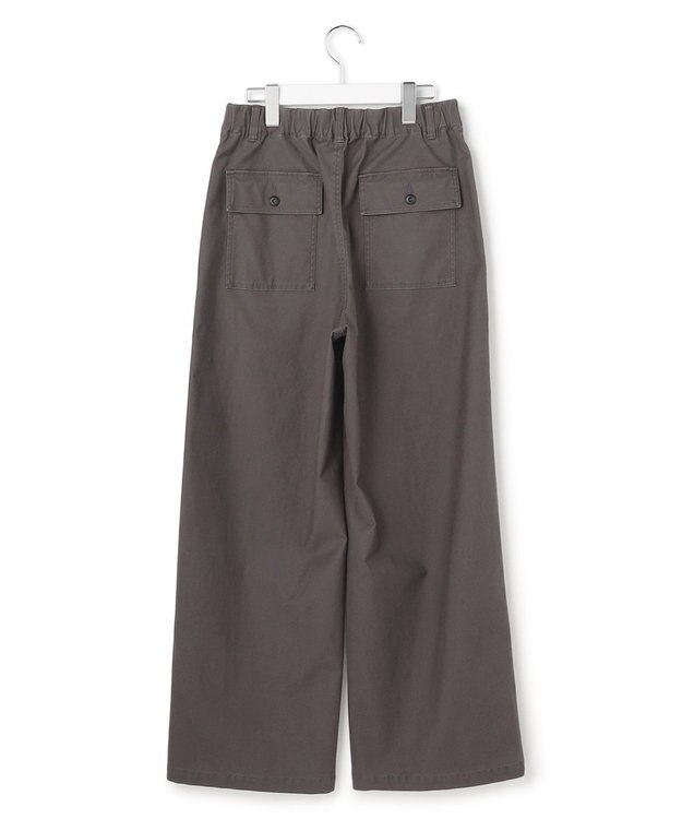 23区 【SLOW/一部店舗限定】ミリタリーボトム ベイカーパンツ グレー系