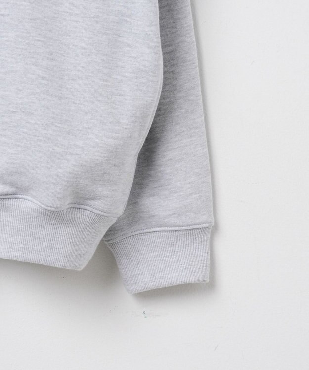 WEGO ヘビーウエイトハーフZIPワンポイントPO グレー