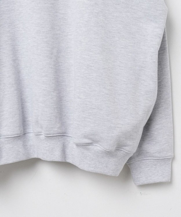 WEGO ヘビーウエイトハーフZIPワンポイントPO グレー