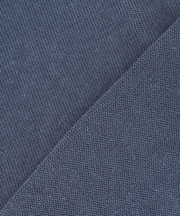 J.PRESS YORK STREET 【UNISEX】ベーシック ニットポロシャツ ダルブルー系