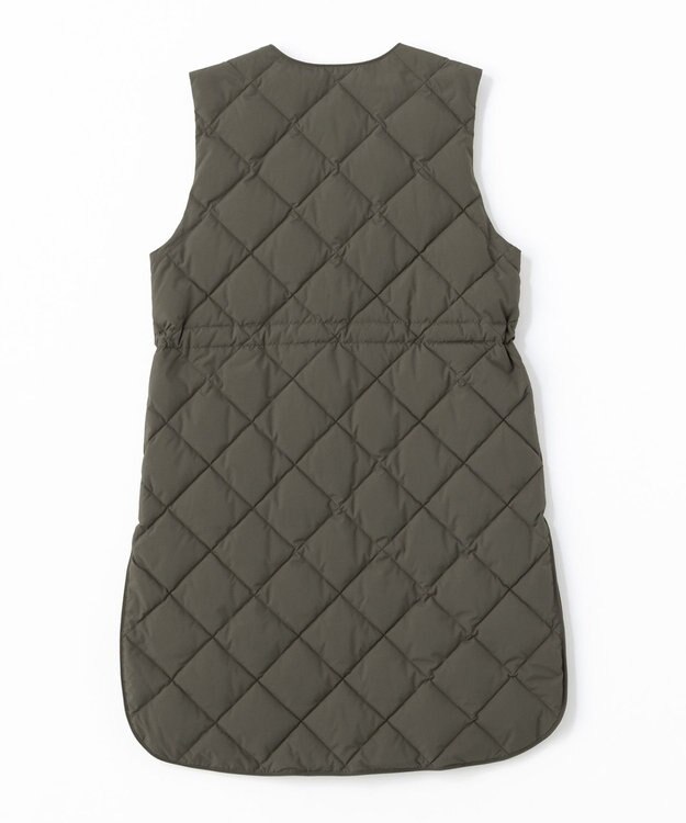 UNFILO 【TAION×UNFILO 】キルティングダウン ジレ カーキ