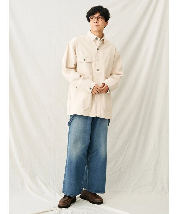 CRAFT STANDARD BOUTIQUE 【２ｗａｙ】デニムサロペットパンツ Indigo