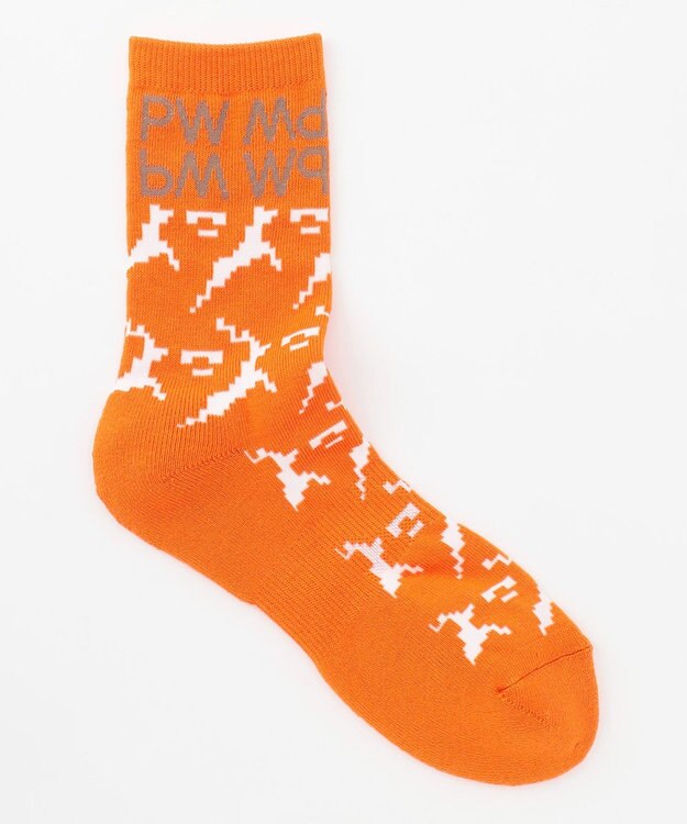 PW CIRCULUS 【MEN】【土踏まずをサポート】鹿×モフモフ  ミドルソックス