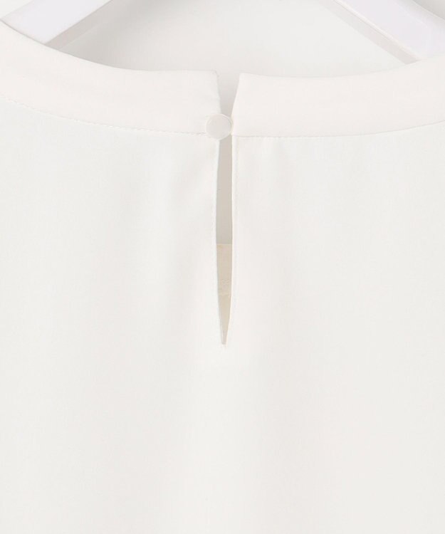 ANY SIS 【洗える】ボウタイ ブラウス オフ