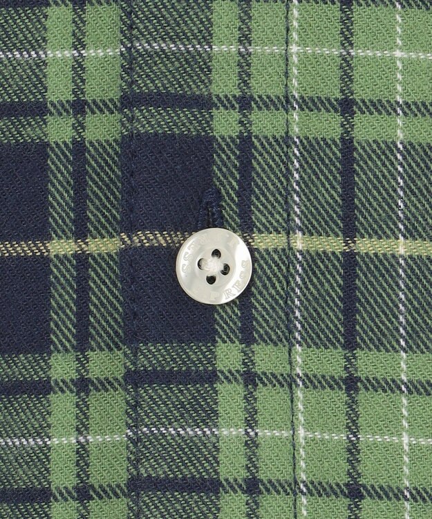 J.PRESS KIDS 【110-130cm】起毛チェックシャツ グリーン系4