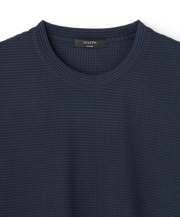 JOSEPH HOMME 【オリジナル素材 】ライトタックジャージー   クルーネックＴシャツ ネイビー系
