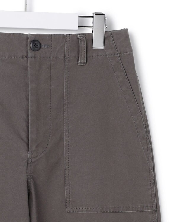23区 【SLOW/一部店舗限定】ミリタリーボトム ベイカーパンツ グレー系
