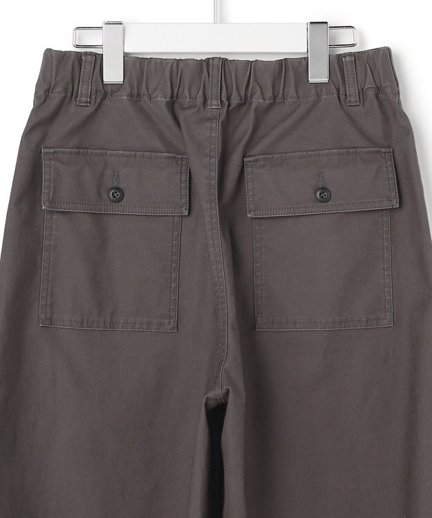 23区 【SLOW/一部店舗限定】ミリタリーボトム ベイカーパンツ グレー系