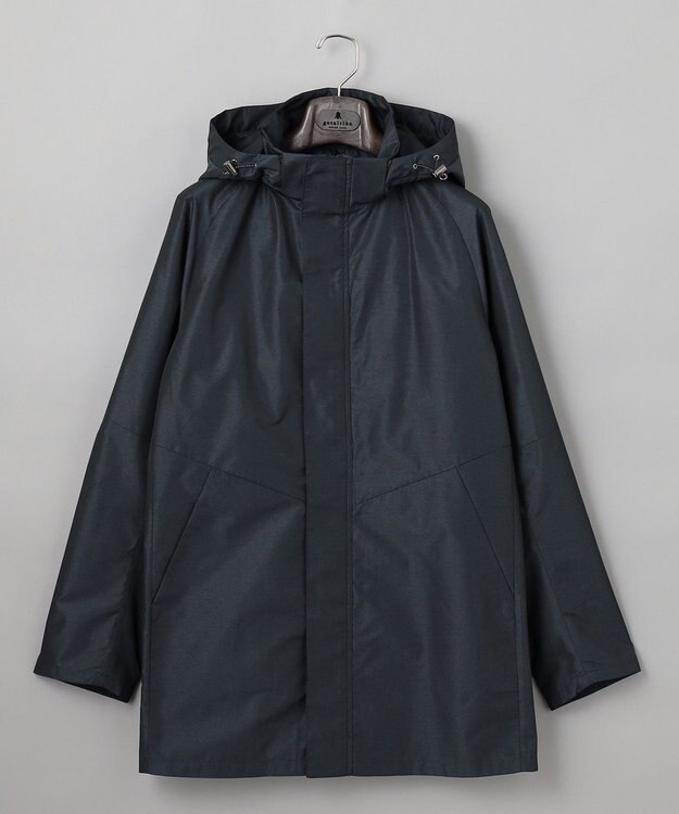 GOTAIRIKU ダウンライナー装着可【仕事で着用可】メランジシャンブレー スプリングブルゾン(25年モデル) ダルブルー系