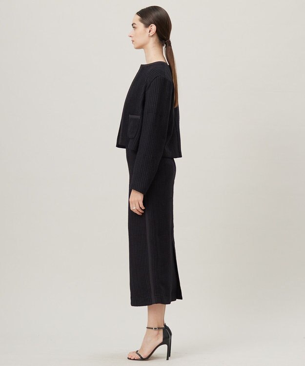 ICB Splittweed タイトスカート ブラック系