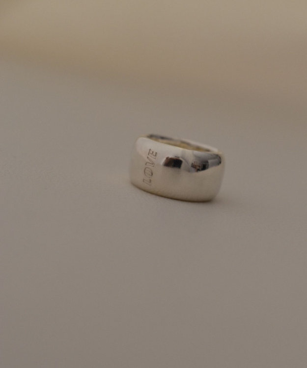 yoaa シルバー925　LOVEリング シルバー925