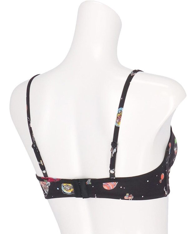 tsumori chisato SLEEP ツモリチサト ノンワイヤーブラ フルカップブラ 綿混(身生地) レディース UBX540 /ワコール ブラック