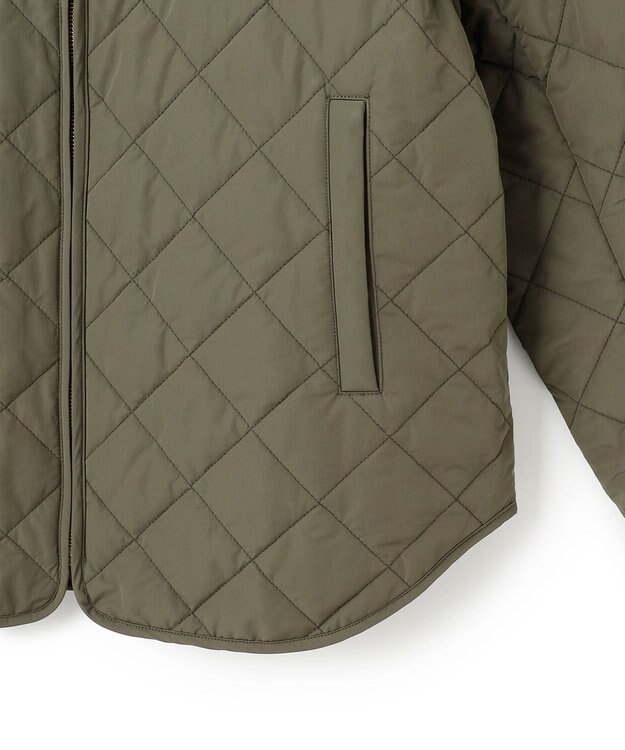 23区 L 【撥水加工/洗える】ライナー付き マルチウェイアウター カーキ系