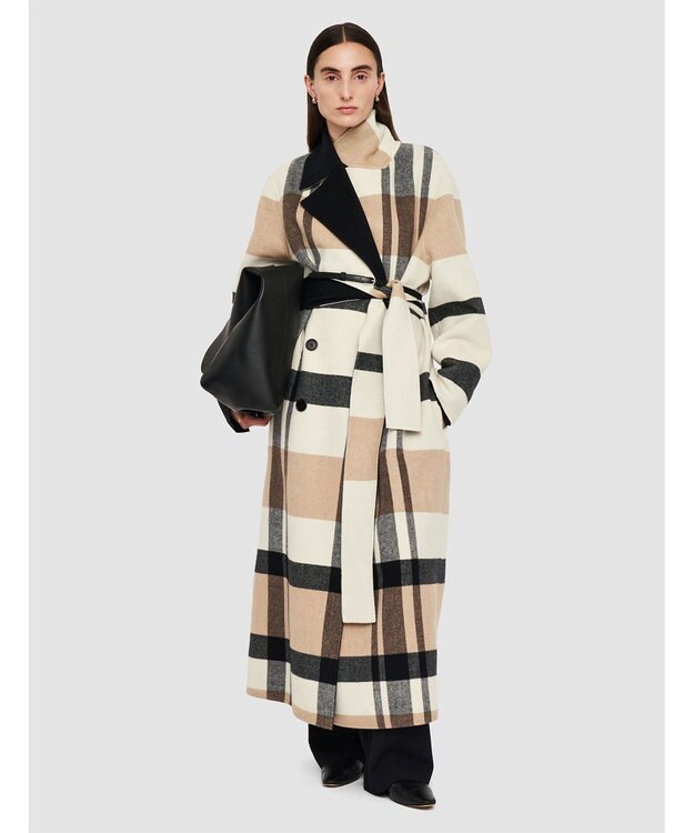 JOSEPH ダブルフェイスリバーシブル-アニメーション　ロングコート Blusher Combo