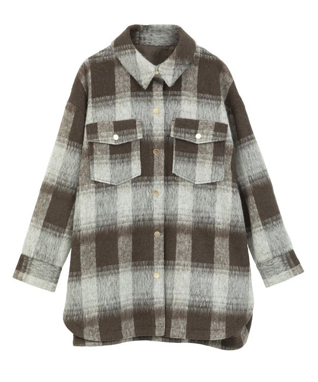 YECCA VECCA スライバーCPOジャケット Brown