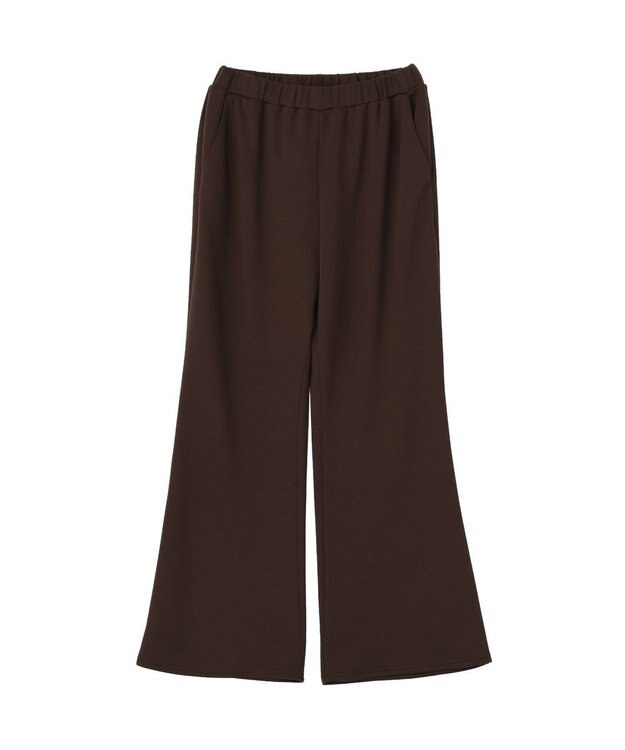 Green Parks カットフレアパンツ Dark Brown