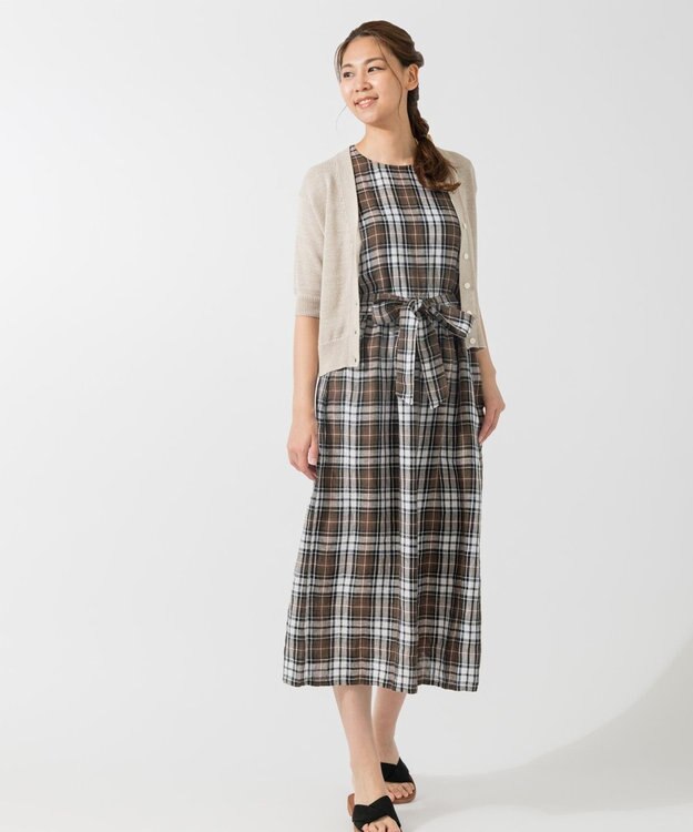 ONWARD Reuse Park 【23区】ワンピース春夏 ブラウン