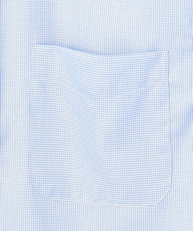 J.PRESS MEN 【Single Needle Tailoring / 形態安定】MILETAエレガントドビー ドレスシャツ / ワイド サックスブルー系