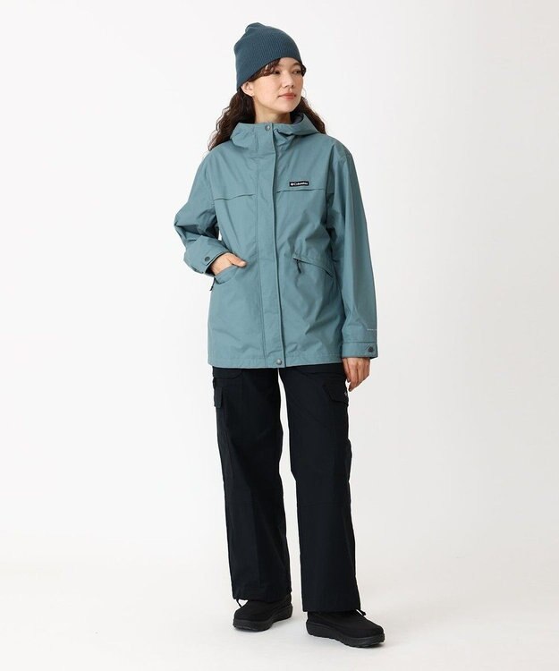 Columbia Columbia/ ウィメンズバーティカルグライドIIフードジャケット /コロンビア Metal