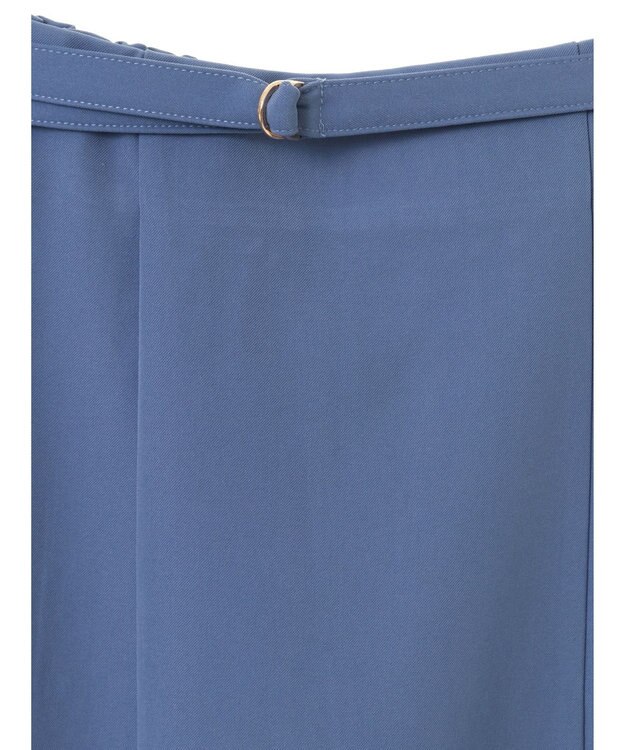 YECCA VECCA ベルト付きナロースカート Blue