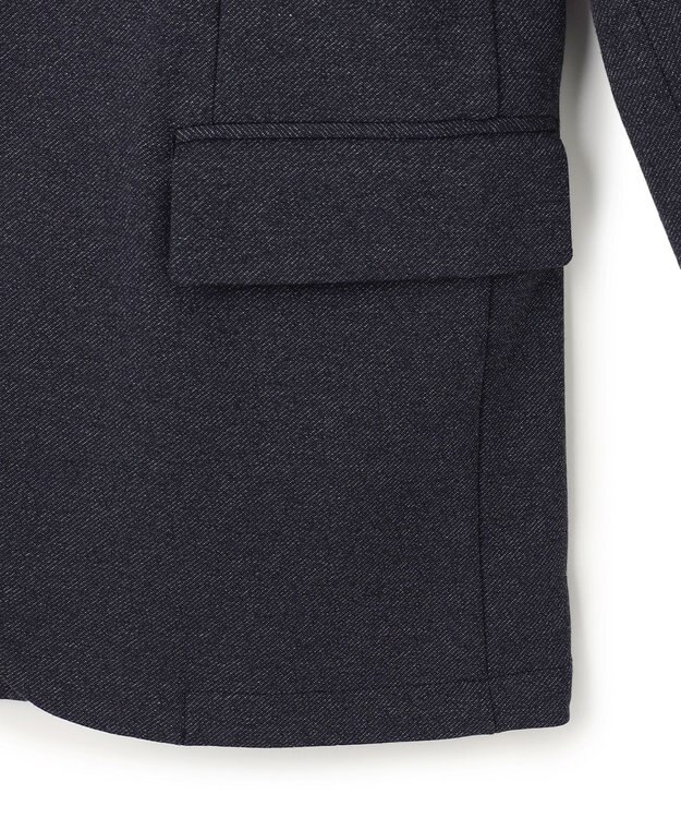 UNFILO MENS コンフォートジャージー ジャケット ネイビー