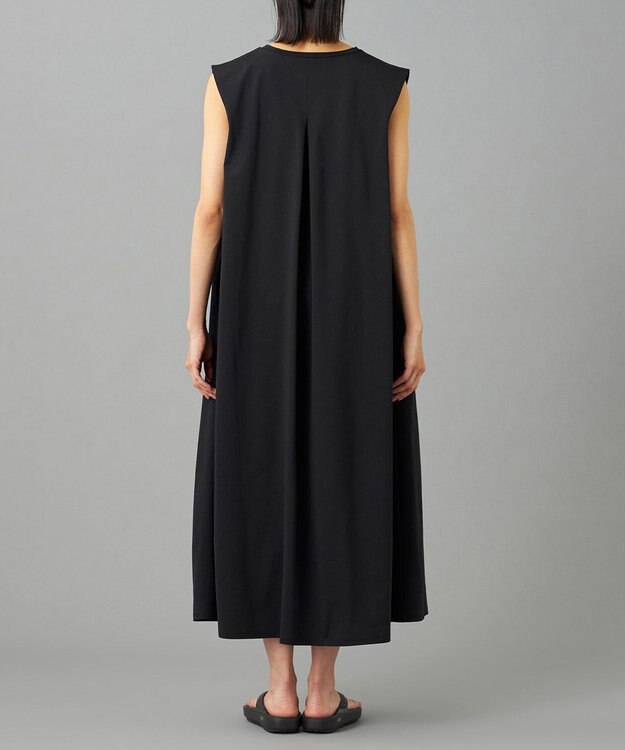 Chacott Chacott BALANCE EasyCare+ タックワンピース ブラック