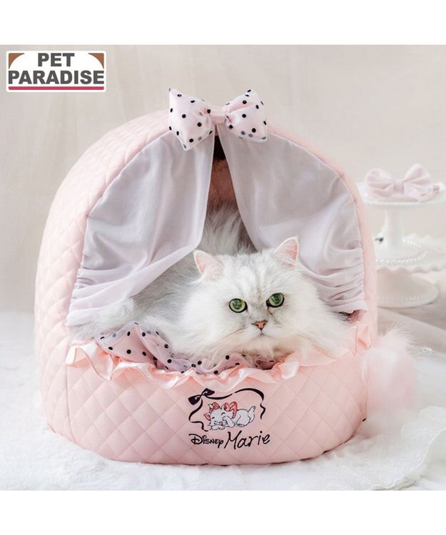 PET PARADISE ディズニー マリー ゆりかごハウス ピンク ライトピンク