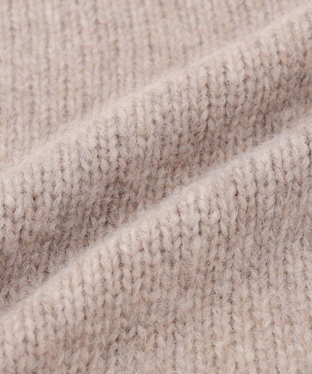 23区 ベビーアルパカ マフラー ベージュ系