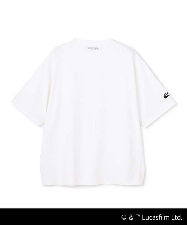 JOSEPH HOMME 【WEB限定】【スター・ウォーズ 】 JOSEPH HOMME スター・ウォーズ / リラックスフォルム クルーネックプリントTシャツ ホワイト系1
