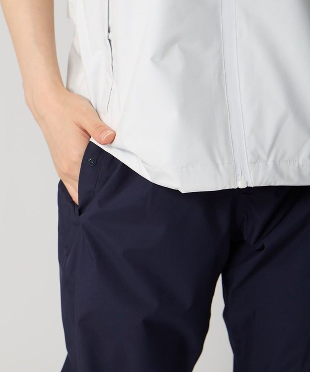FILA GOLF／marie claire 【FILA GOLF】 収納袋付きレインウェア上下セット ホワイト