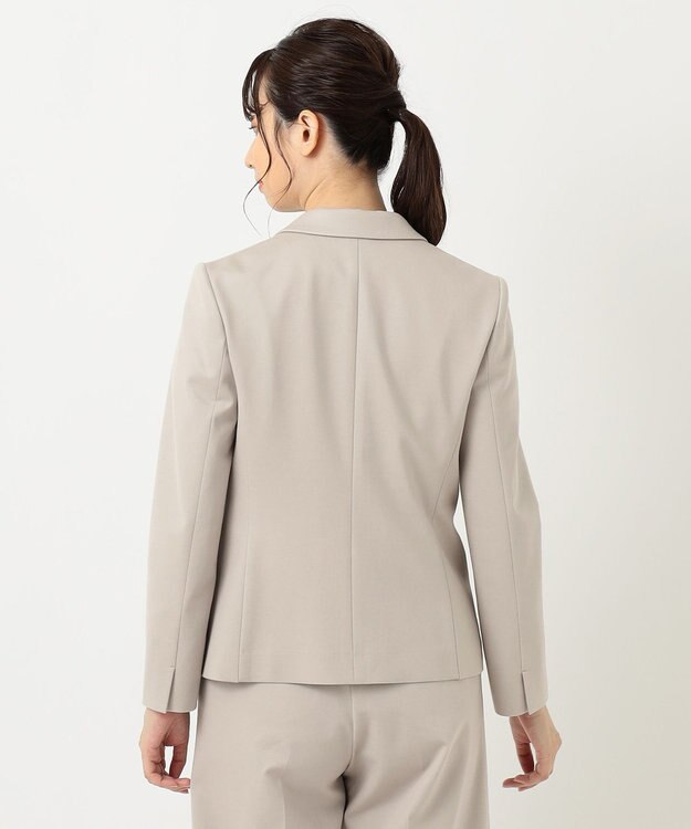 自由区 【Sサイズ有】360°FREEウォッシャブル テーラードジャケット ベージュ系