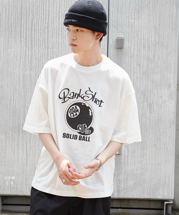 WEGO 【ユニセックス着用ITEM】1994BALLプリントT（SS） ホワイト