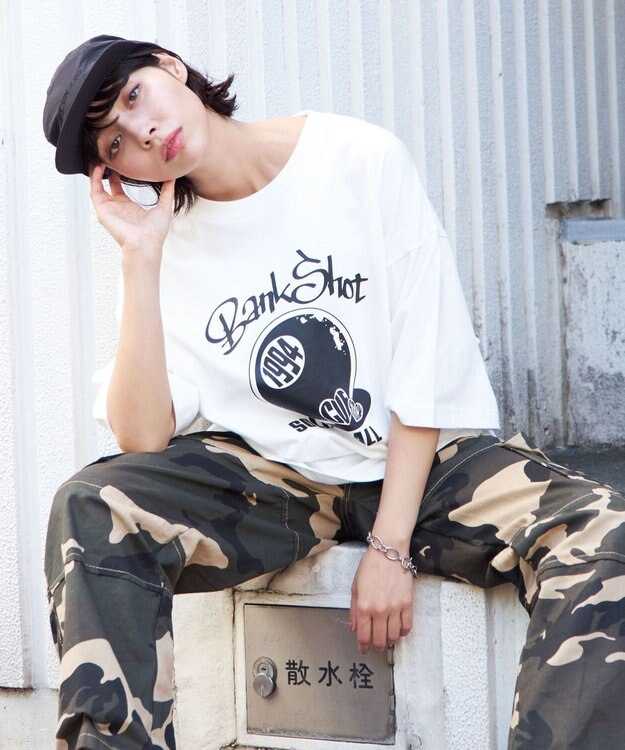 WEGO 【ユニセックス着用ITEM】1994BALLプリントT（SS） ホワイト