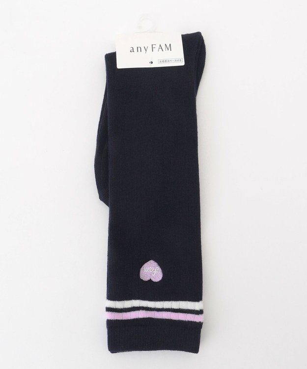 ANY KIDS スクール ハイソックス ネイビー