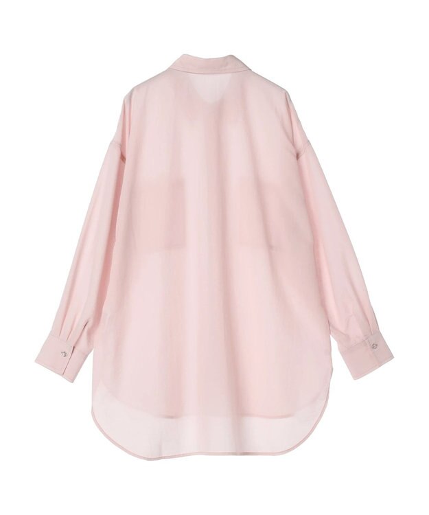 earth music&ecology ウ゛ィンテージボタンフロントポケットシャツ Light Pink