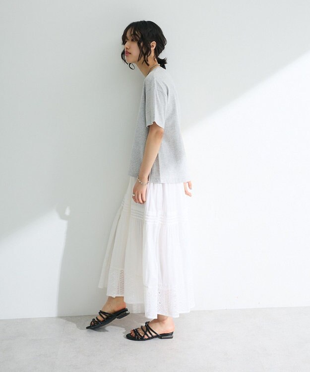 Green Parks フォトプリントボックスＴシャツ Gray Mixture