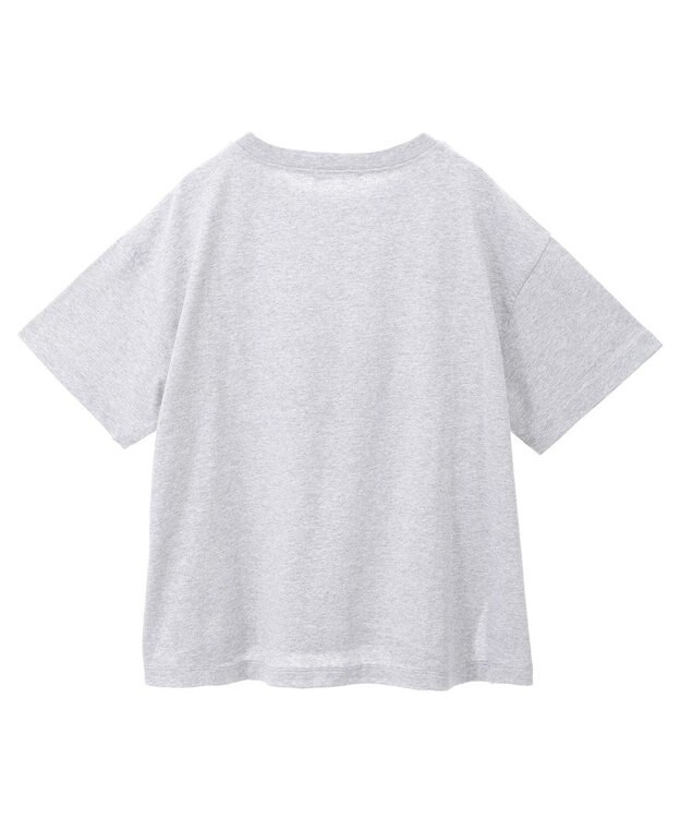 Green Parks フォトプリントボックスＴシャツ Gray Mixture