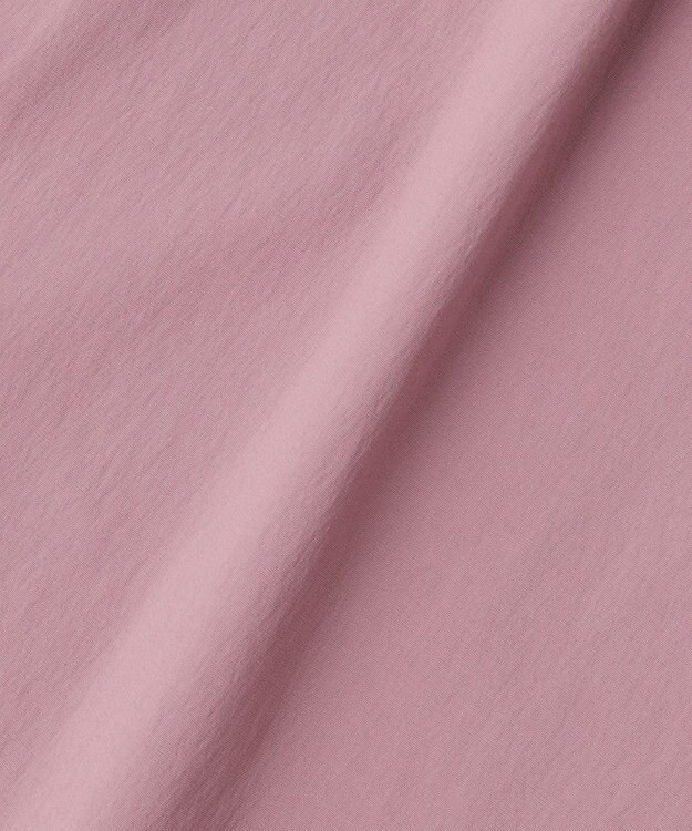 ANY 【ウエストゴム】ナイロンベイカーフレアスカート ピンク