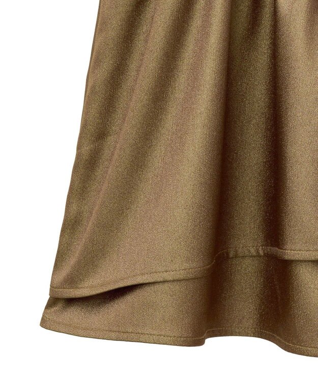 YECCA VECCA シャイニーオーバーキャミ Camel