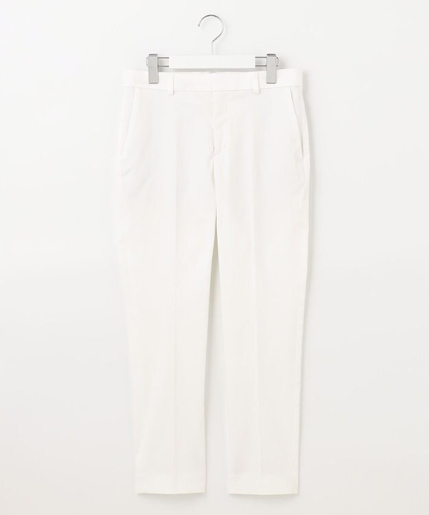 自由区 【接触冷感・吸湿・速乾・XXSサイズあり】COOLMAX テーパードパンツ アイボリー系