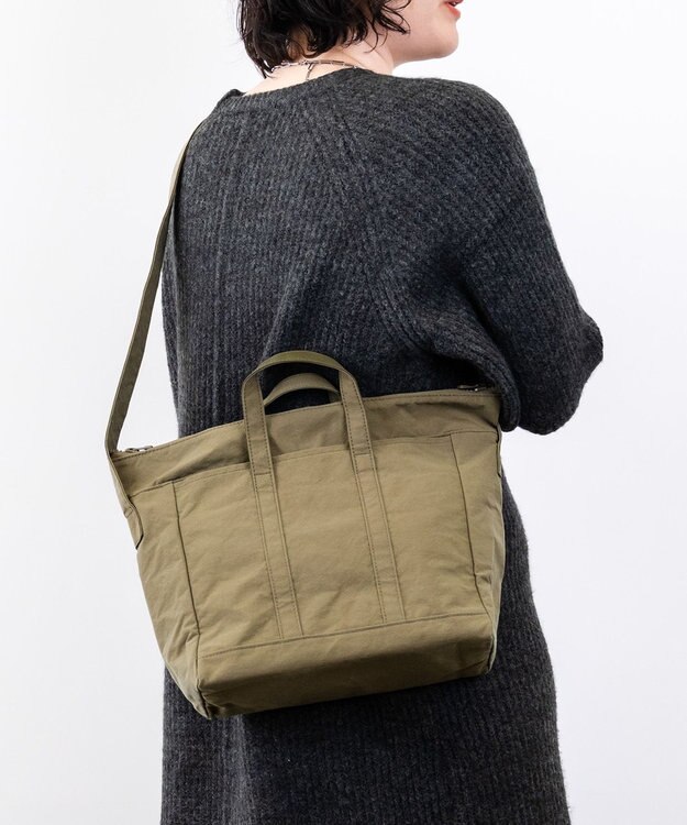 NIZYU KANO 【はまじコラボ】Airyトート Sサイズ カーキ