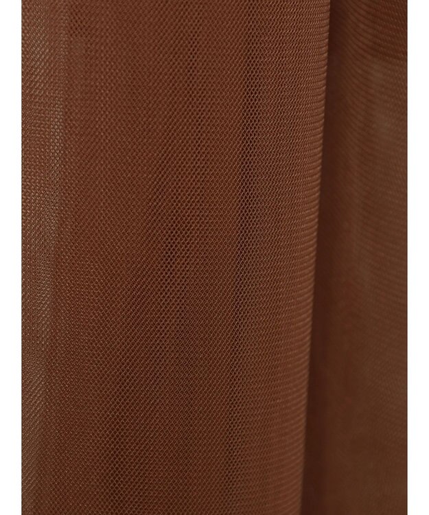 Green Parks ・ＥＬＥＮＣＡＲＥ　ＤＵＥ　チュールドロストキャミワンピ Brown