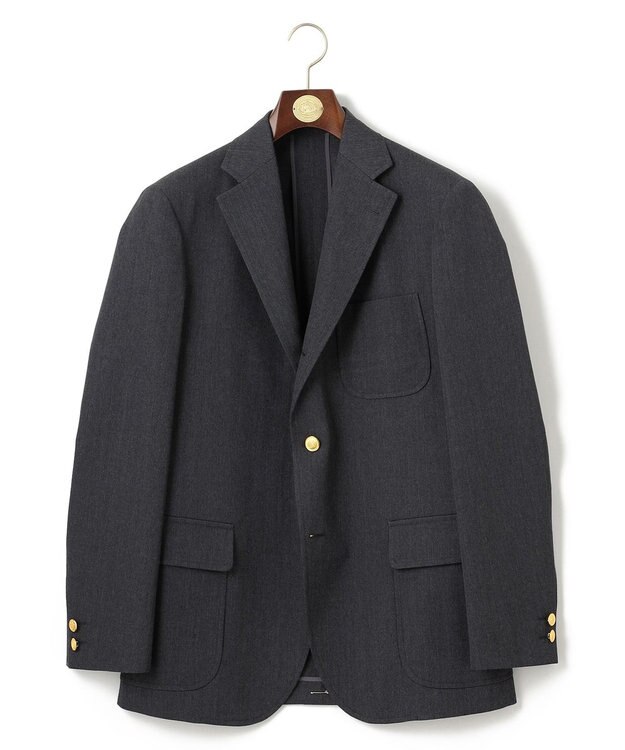 J.PRESS MEN 【J.PRESS ORIGINALS】MAGIC CUBA GABARDINE 3B BLAZER / JAPAN MADE グレー系